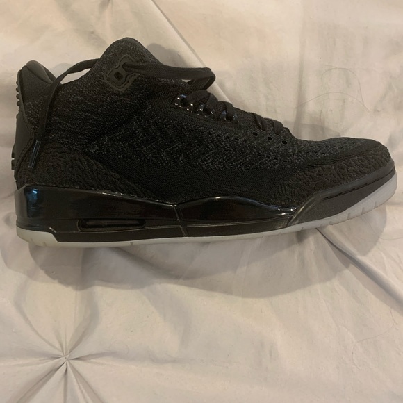Nike Air Jordan 3 Retro Flyknit Black - Picture 1 of 6